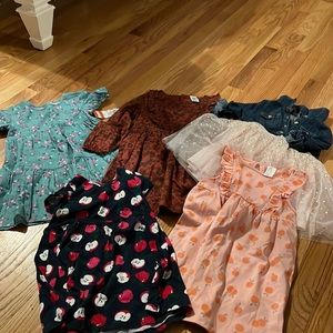 Lot of 5 size 3t dresses